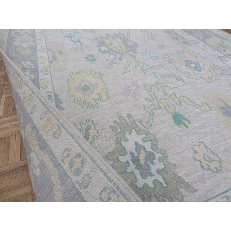 Tapis unique gris de 6 pi x 9 pi One-of-a-Kind
