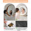 Miroir de maquillage à DEL avec lumières, miroir de coiffeuse avec contrôle tactile et éclairage à intensité variable, miroir de bureau rotatif à 360 °, finition dorée