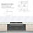Small Undermount Workstation Sink – Stainless Steel