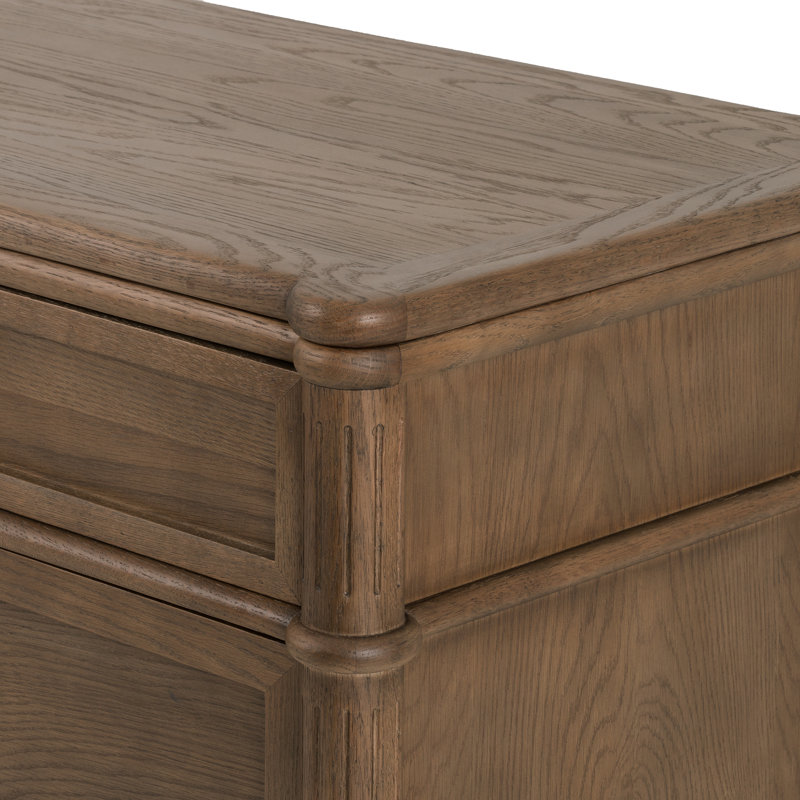 Toulouse 9 - Drawer Dresser, Toasted Oak