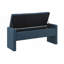 Banc moderne avec rangement et grand repose-pieds rembourré-1067201491