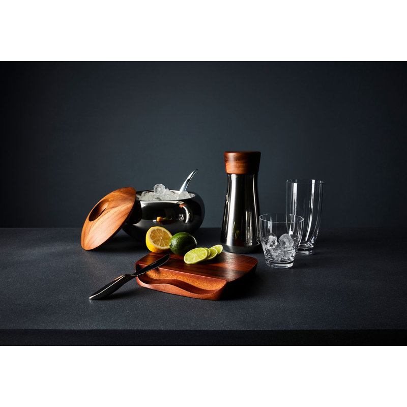 Nambe Blend Bar Board W/ Knife