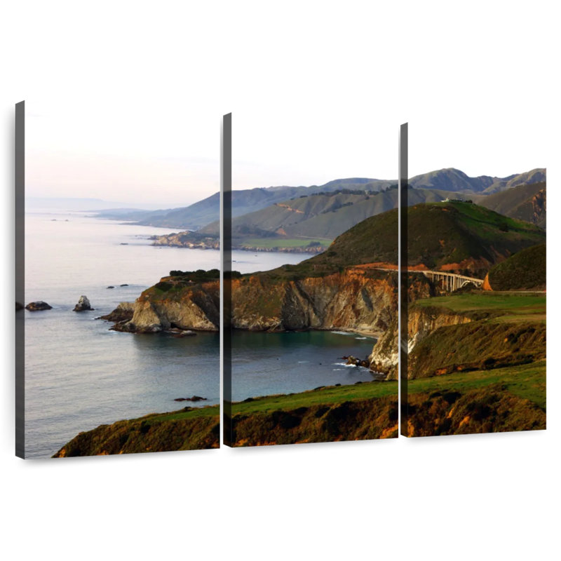 Gillard Big Sur Cliffs, 32" H x 50" W