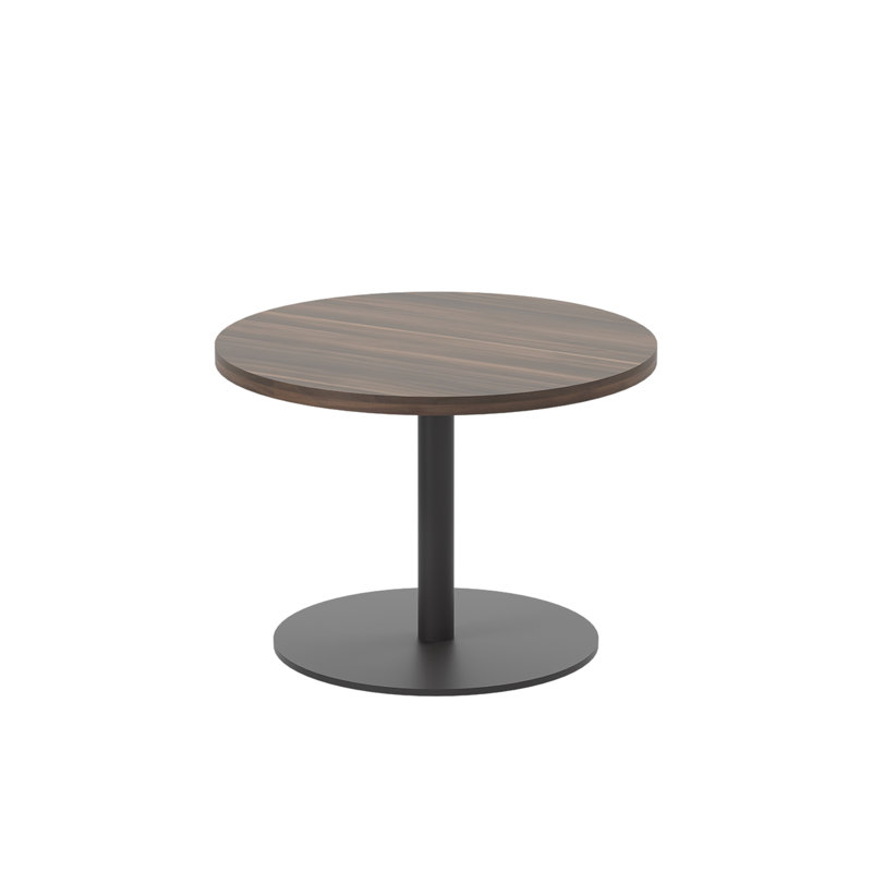 Eitelbert Pedestal Coffee Table, H*43cm x W*60cm x D*60cm, Beige