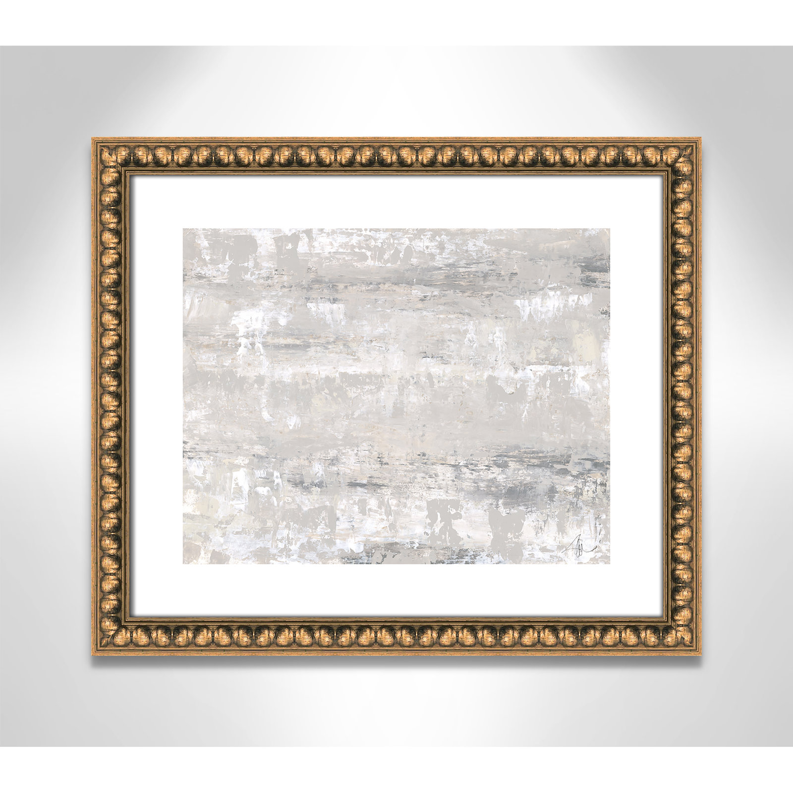 Desert Winds by Filippo Ioco - Print, Gold Bead Framed Paper, 16" H x 19" W x 1.13" D