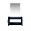 Meuble-lavabo de salle de bain 30 po x 22 po, miroir à DEL - Remplacement des options d'assemblage et installation 22 po avec une routine abondante-1604852468