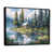 Black Floater Framed