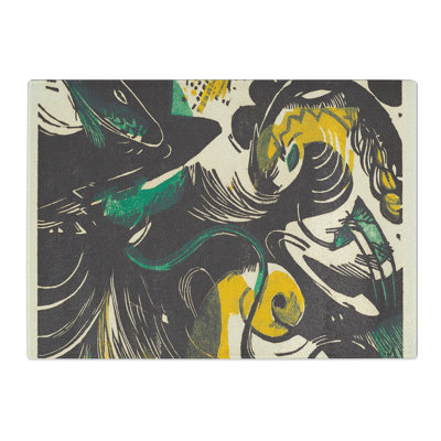 Genesis Ii by Franz Marc Chopping Board