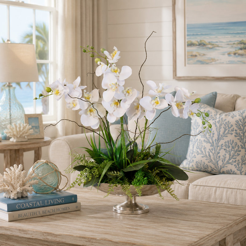 22 " Faux Silk Orchid Arrangement