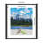 Abuzar Black Wood Picture Frame with Mat-342055555