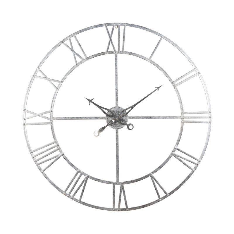 Carmelita Composite Wall Clock, Large