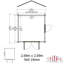 9 x 9 Ft. Barnsdale Log Cabin-1366794967