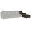 Canapé modulaire Madison (cuir, pieds coniques)-74770643-74770631