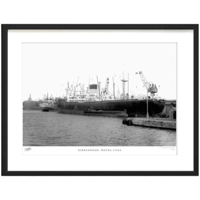 Birkenhead, Docks C1965 by Francis Frith - Single Picture Frame Print