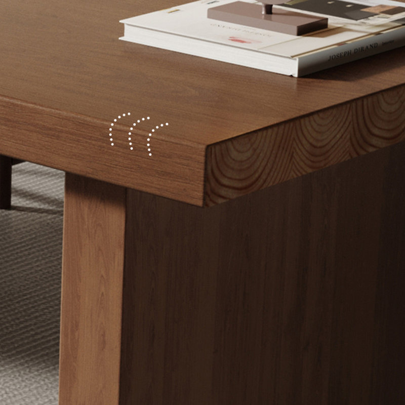 Bureau en bois massif de haute qualité, pour l'apprentissage, H 29,53 po x l 55,12 po x P 27,56 po