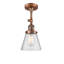 Applique murale à 1 lumière Pelkey Cone-25611696