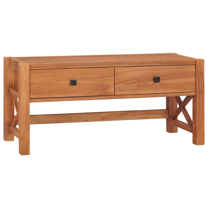 Alaska Solid Wood Writing Desk, 45cm H x 100 cm W x 40cm D