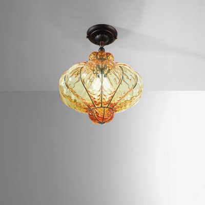 Sultano Glass Flush Mount