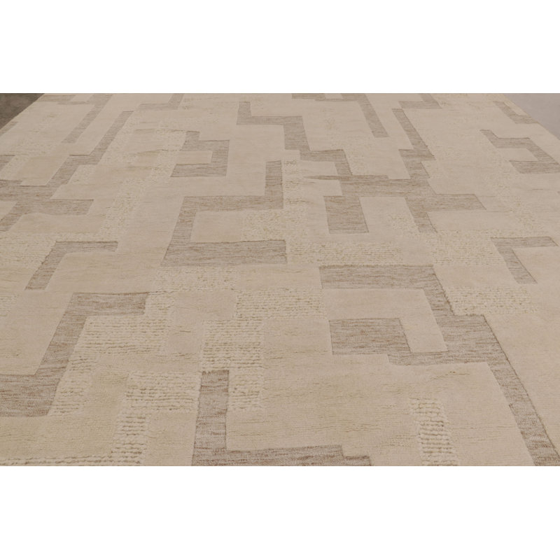 Modern One-of-a-Kind 14'8X20'1 Hand Knotted Area Rug