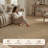 Boho UV-Resistant Woven Indoor/Outdoor Area Rug In Sand Beige-1391314917-1391314913