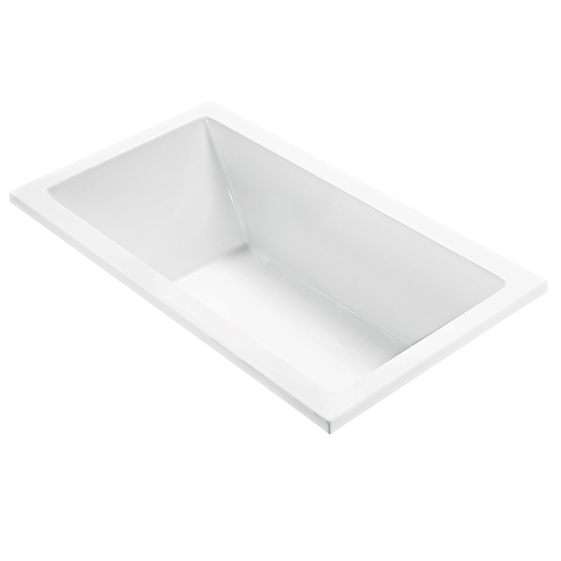 Baignoire à air 66 "MTI Solutions 5, Blanc, Encastré
