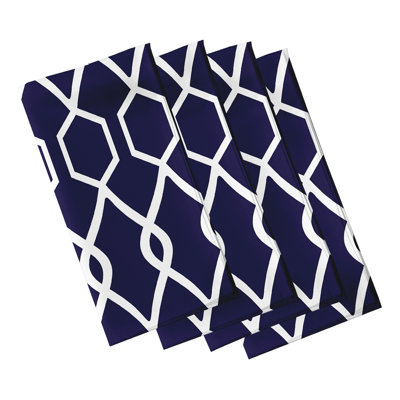 Chittening Polyester Geometric Square Napkin