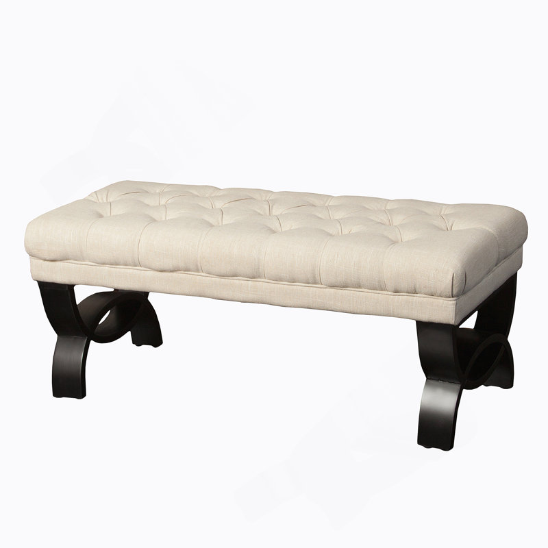 Hilton Ottoman, Light Beige