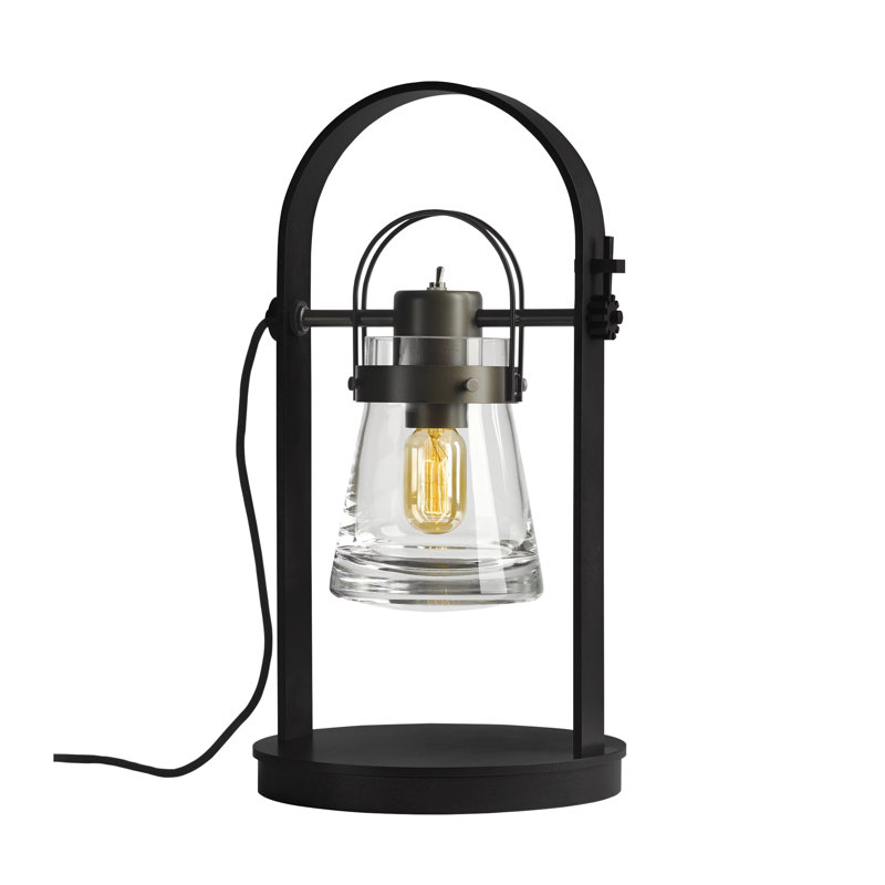 Lampe de table 19,4 po Erlenmeyer, Noir