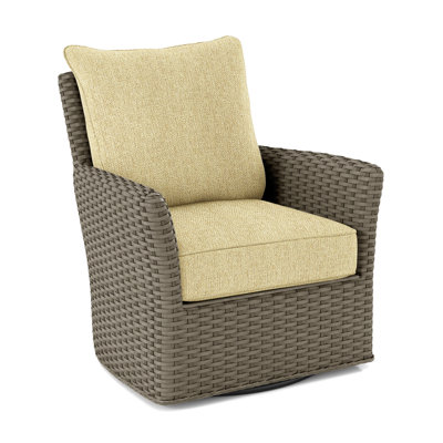 Lanai Upholstered Swivel Armchair