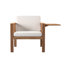 Chaise de patio avec coussins