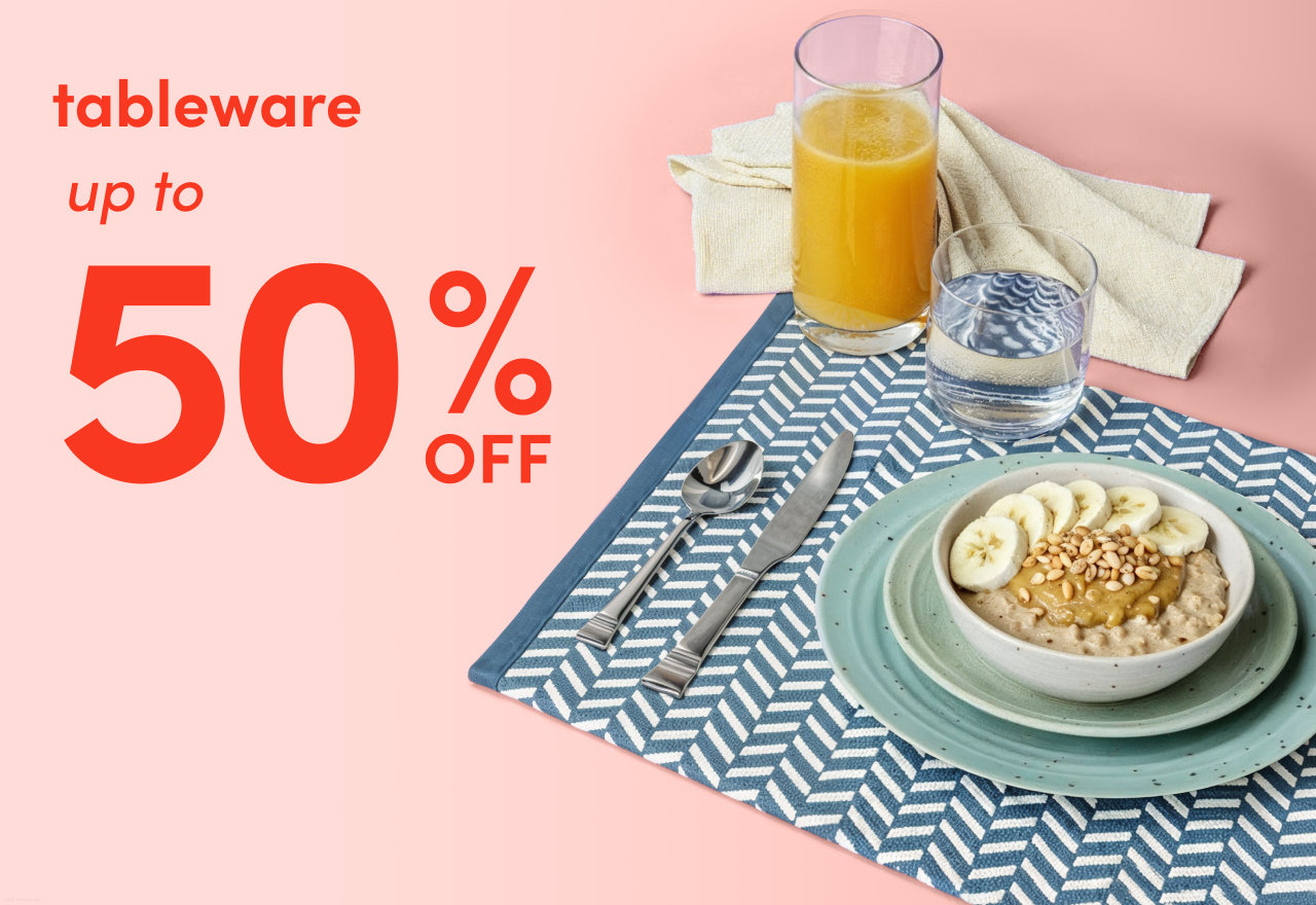 tableware clearance