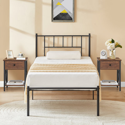 Steel Piece Bedroom Set