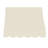 Awntech Nantucket Fixed Awning, 76.5"W x 44"H x 36"D, Gray/White Stripe-111655892-28213174