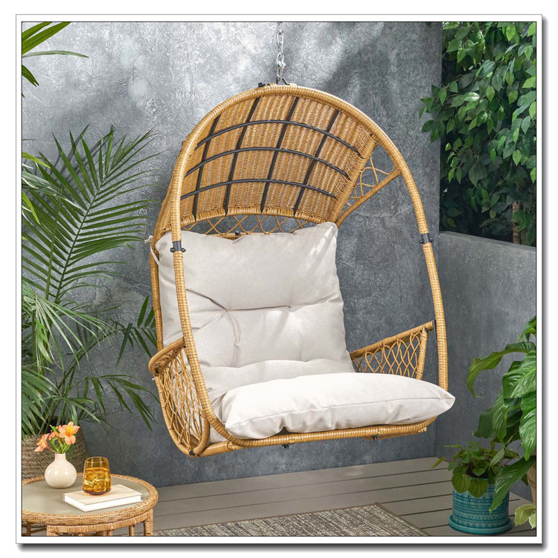 Chaise d'extérieur suspendue pour patio