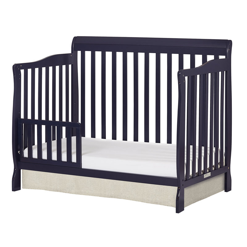 Lit de bébé convertible 5-en-1 Ashton, Bleu marine
