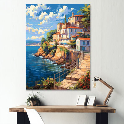 " Beautiful Coastline In France "