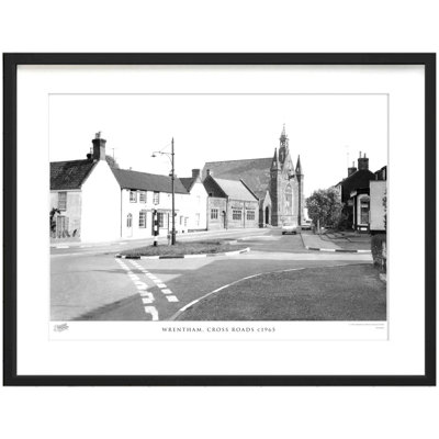 Wrentham, Cross Roads C1965 by Francis Frith - Single Picture Frame Print