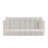 88 in.Cloud 3 Seater Chenille Sofa with Button Tufted Comfy Upholstered Couch,Snow White-512058844