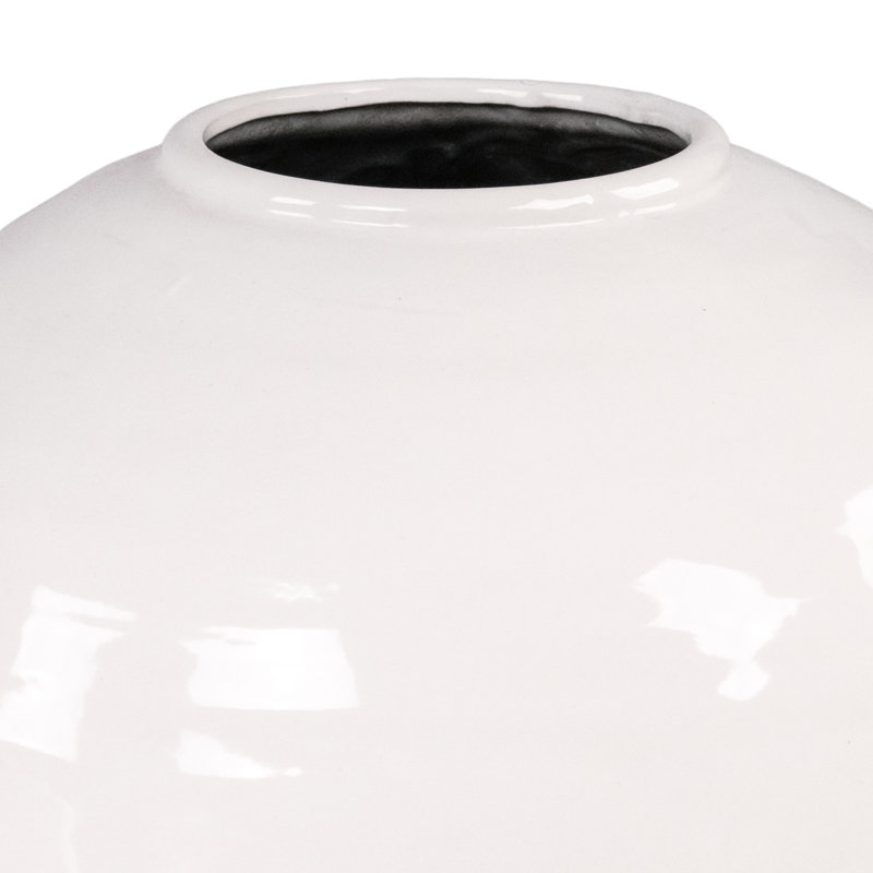 Emperatriz Ceramic Table Vase, 14" H x 14" W x 14" D