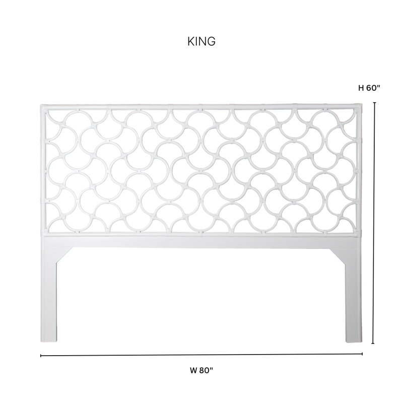 Mar Collection Headboard, Full / Double, Hot Pink