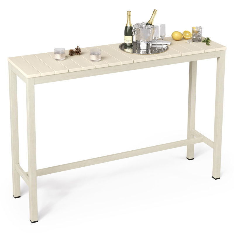 Table de bar Seto, Sable, H 39,7 po x l 54,7 po x P 15,3 po