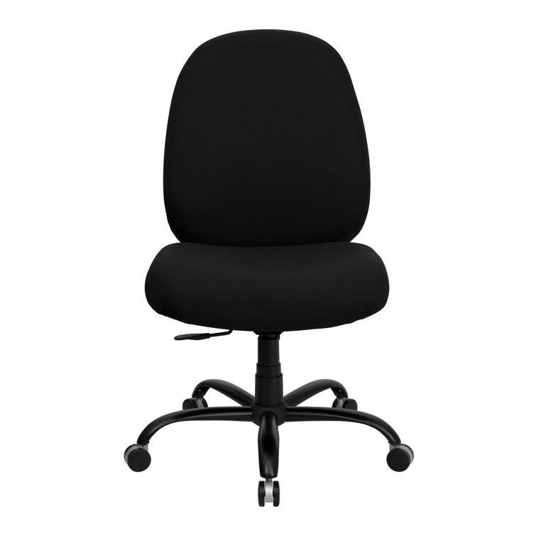 24-Hour-Rated Chair: 500-Pound Capacity, Armless, Vinyl