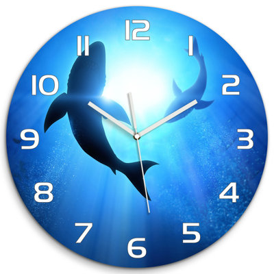 Josmel Glass Wall Clock