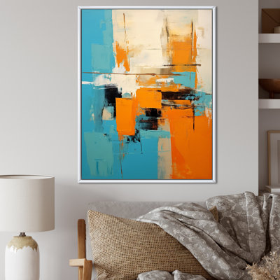 Serene Submission Of Time Minimal Abstract - Abstract Painting Wall Art Living Room