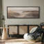 Art graphique de paysage abstrait brun clair, images murales neutres, impression numérique sur toile giclée sur toile-111653332-111653330