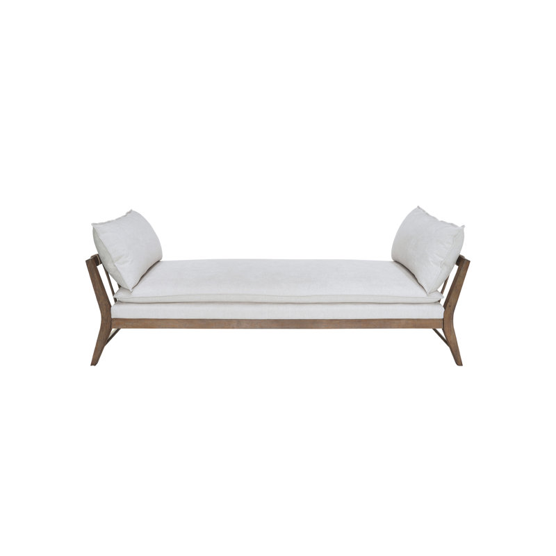 Daybed W/ Leather Strap Detail