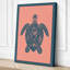Mandala Turtle Boho - Wrapped Canvas-634321994-634322001