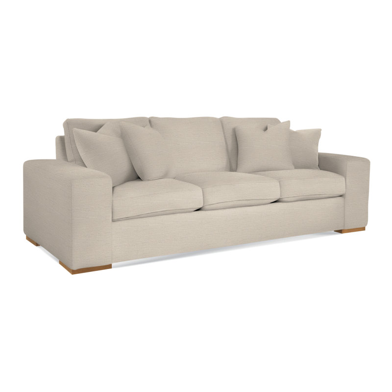 Memphis Sofa, Honey , Basic Beige 100% Polyester