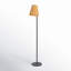Lampe sur pied en canne et fer Vincente