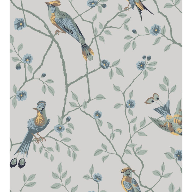 Kolonin Eugen 33' L x 20.86" W Wallpaper Roll, Sandstone